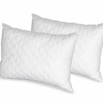 Set 2 perne Alcam, microfibra matlasata, 50x70 cm imagine