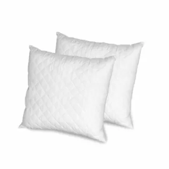 Set 2 perne Alcam, microfibra matlasata, 70x70 cm imagine