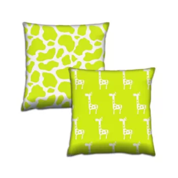 Set 2 perne decorative, AB-4129-4165, 50% Bumbac / 50% Poliester, Multicolor imagine