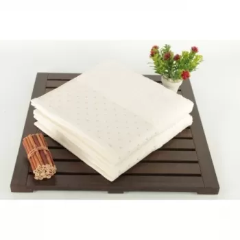 Set 2 prosoape Pitircik, 50x90 cm, ecru imagine