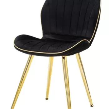 Set 2 scaune Paris Space, Mauro Ferretti, 46x58x77 cm, lemn, negru imagine