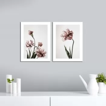 Set 2 tablouri decorative, Alpha Wall, In the Wind, 30x40 cm imagine
