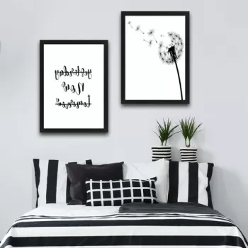 Set 2 tablouri decorative, Now Set, PAL, Hartie, Multicolor imagine