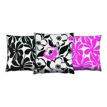 Set 3 perne decorative, AC-4080-4653-4082, 50% Bumbac / 50% Poliester, Multicolor imagine