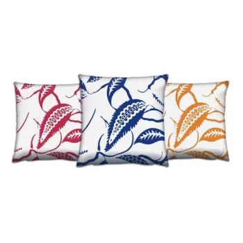 Set 3 perne decorative, AC-4518-4517-4519, 50% Bumbac / 50% Poliester, Multicolor imagine