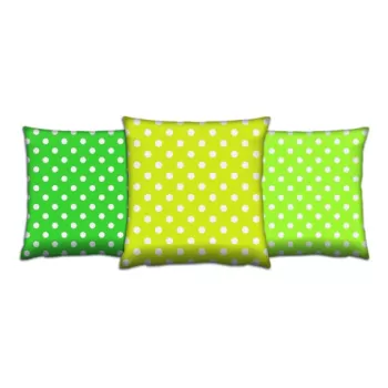 Set 3 perne decorative, AC-4616-4614-4617, 50% Bumbac / 50% Poliester, Multicolor imagine