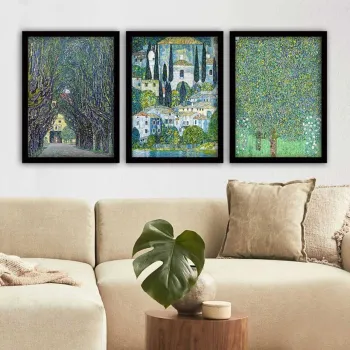 Set 3 tablouri decorative, 3SC_UN3848003 _5575, Polistiren, Multicolor imagine