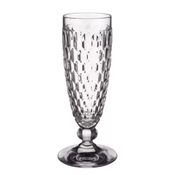 Set 4 pahare de sampanie, Villeroy & Boch, Boston, 145 ml, sticla cristal, transparent imagine