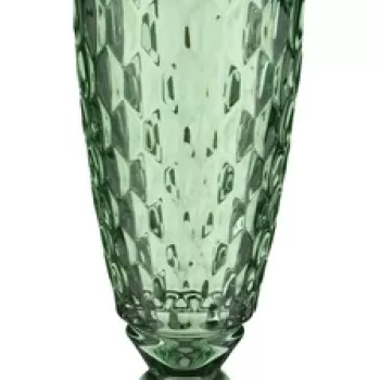 Set 4 pahare de sampanie, Villeroy & Boch, Boston, 145 ml, sticla cristal, verde imagine