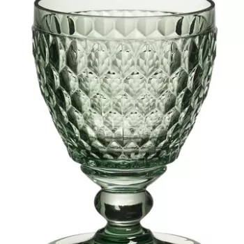 Set 4 pahare de vin alb, Villeroy & Boch, Boston, 230 ml, sticla cristal, verde imagine