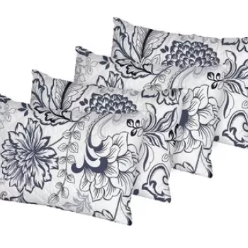 Set 4 perne Art, microfibra matlasata Alcam, 50x70 cm imagine