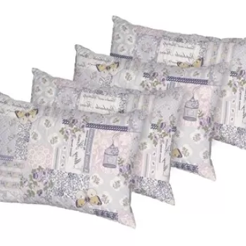 Set 4 perne Raphaela, microfibra matlasata Alcam, 50x70 cm imagine