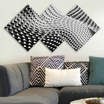 Set 4 tablouri decorative, 4MDF30803305670, MDF, Imprimat UV, Multicolor imagine