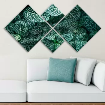 Set 4 tablouri decorative, 4MDF3282485, MDF, Imprimat UV, Multicolor imagine