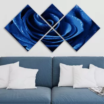 Set 4 tablouri decorative, 4MDF69147547, MDF, Imprimat UV, Multicolor imagine