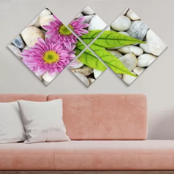 Set 4 tablouri decorative, 4MDF82417204, MDF, Imprimat UV, Multicolor imagine