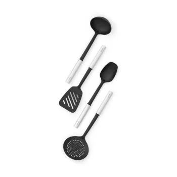 Set 4 ustensile de bucatarie, Brabantia, Profile Non-Stick, 11.6x11.6x35 cm, inox, argintiu imagine