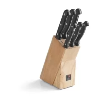 Set 6 cutite cu suport, Richardson Sheffield, Artisan, inox/lemn imagine