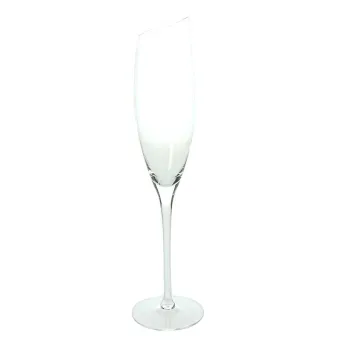 Set 6 pahare pentru sampanie Margot, Andrea Fontebasso, 190 ml, sticla, transparent imagine