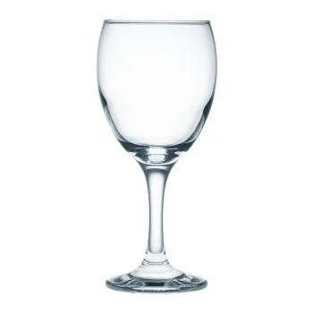 Set 6 pahare pentru vin Elena, Domotti, 340 ml, sticla, transparent imagine