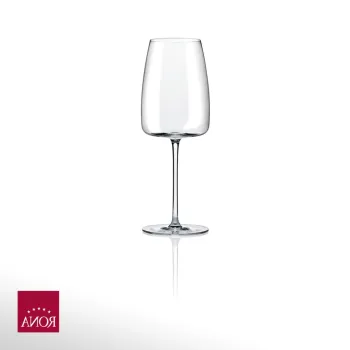 Set 6 pahare pentru vin Lord, Rona, 420 ml, sticla, transparent imagine