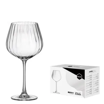 Set 6 pahare vin Jonica, Alar, 640 ml, sticla, transparent imagine