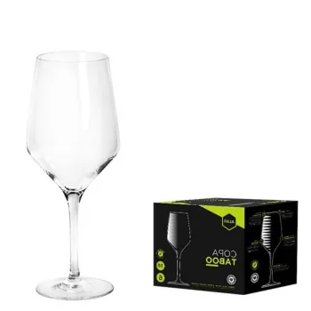 Set 6 pahare vin Taboo, Alar, 440 ml, sticla, transparent imagine