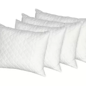 Set Alcam, 2 perne microfibra 40x50 cm, 2 perne microfibra 70x90 cm imagine