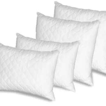 Set Alcam, 2 perne microfibra 50x70 cm, 2 perne microfibra 70x70 cm imagine