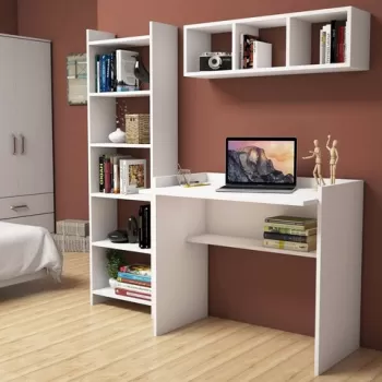 Set birou si biblioteca, Almaren, Matilda, PAL, Alb imagine