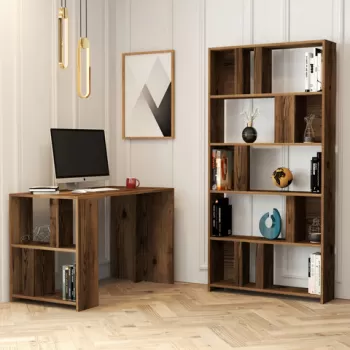 Set birou si biblioteca, Hommy Craft, Lima, Nuc imagine