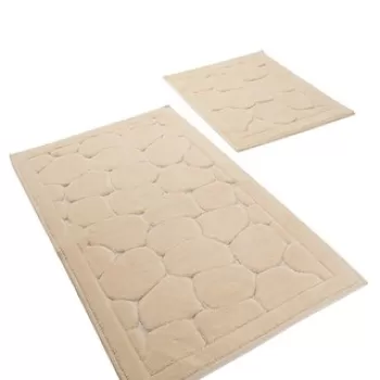 Set covoras de baie (2 bucati), Chilai, Parma, Bumbac, Multicolor imagine