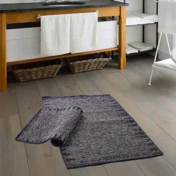 Set covorase de baie, Alanur Home, Paris, Bumbac, Gri imagine