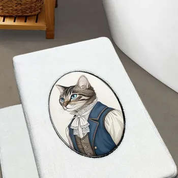 Set covorase de baie, L'essentiel Maison, Modcat, Ecru imagine