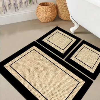 Set covorase de baie, L'essentiel Maison, Regona, Bej imagine