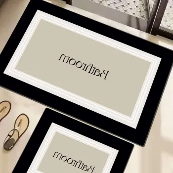 Set covorase de baie, L'essentiel Maison, Roose, Multicolor imagine