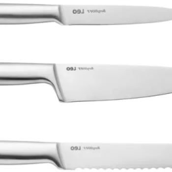 Set cutite 3 piese Classic BergHOFF, Leo Legacy, inox imagine