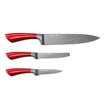 Set cutite 3 piese Jasper Vegetable, Ambition, inox imagine