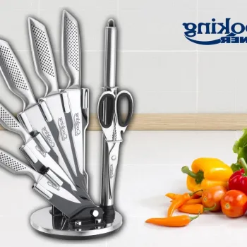 Set cutite de bucatarie Magnium, Heinner, 8 piese, inox imagine