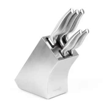 Set cutite in suport, 6 piese, Muhler, MR-681, inox imagine