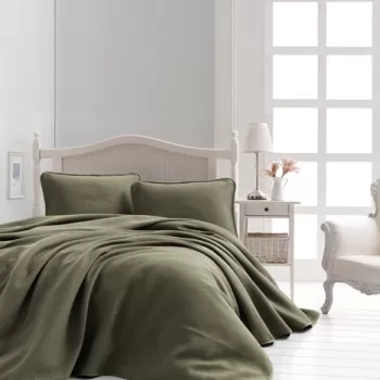 Set cuvertura pique dubla, Liv, Saheser, Bumbac imagine