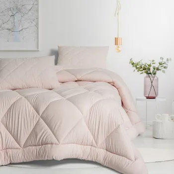 Set de cuvertura dubla XL, L'essentiel Maison, Softwash, Poliester, Roz imagine