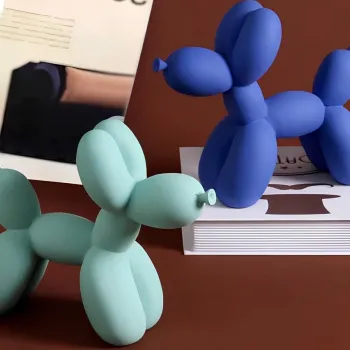 Set de obiecte decorative, CY0421, Poliester, Sax Blue / Sea Green imagine