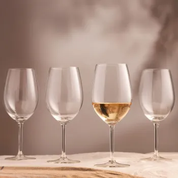 Set de pahare de vin, Hermia, 127RKL1106, Transparent imagine
