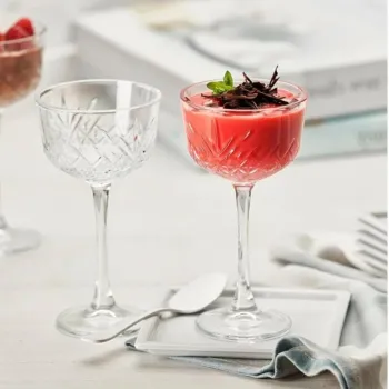 Set de pahare de vin, Hermia, 896PBH1428, Transparent imagine