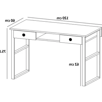 Set de scaune, Beckley, Rubi, MDF , Galben/Negru imagine