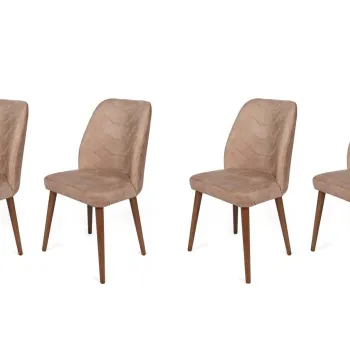 Set de scaune, Nmobb, Dallas-553 V4, Metal, Nurca / Nuc imagine