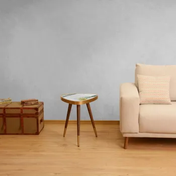 Set de scaune, Nmobb, Penyez, Cadru: 100% FIER, Maro imagine