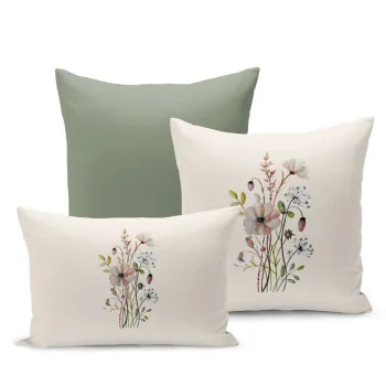 Set fete de perna, Artflowerset3-1, Poliester, Multicolor imagine