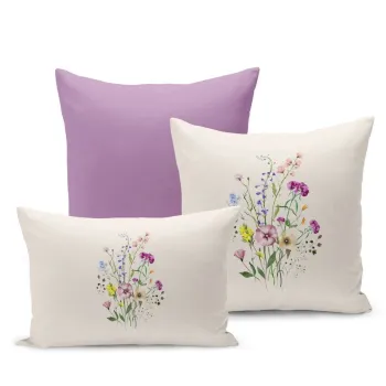 Set fete de perna, Artflowerset3-15, Poliester, Multicolor imagine